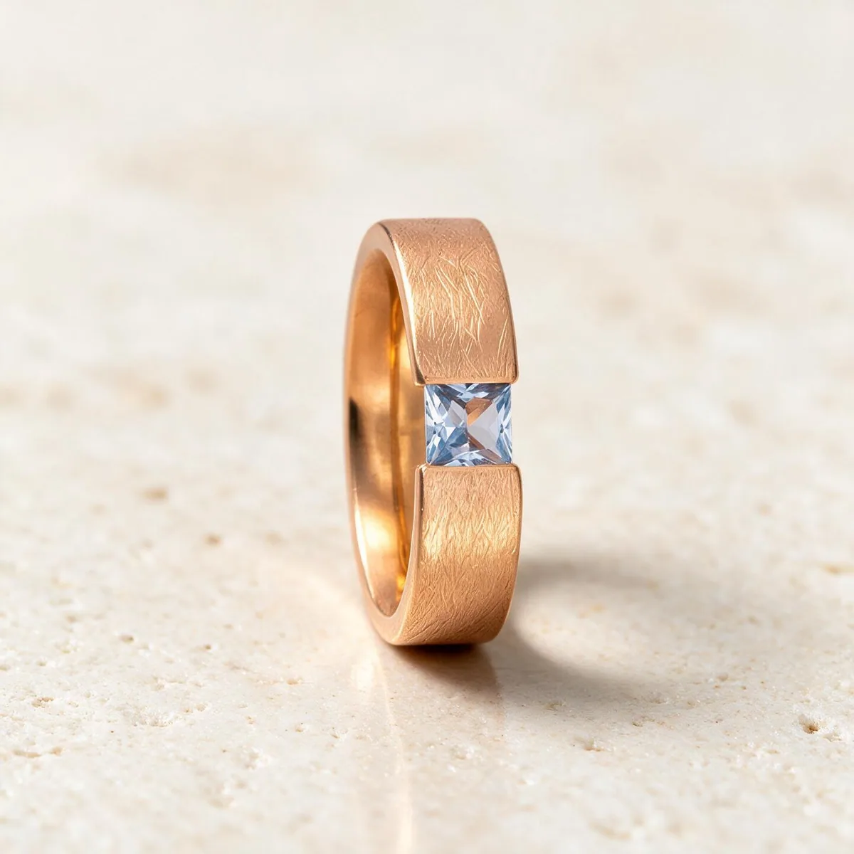 Anillos de acero para mujer